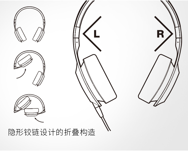 KEF M400 HiFi头戴耳机